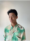 大人メンズ オトナ かきあげ 刈り上げないベリーショート 福岡
