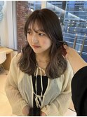 ホワイトグレージュミニウルフデジタルパーマ AS 9