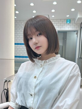 シー バイ ロンド 新宿(Sea by Lond) イメチェン×美髪[外ハネボブ/ボブ/グレージュ]