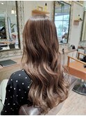 ベージュブラウンカラー☆