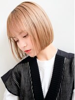 ロンド ロワール 門前仲町(Lond Loire)&nbsp;ボブショートボブ縮毛矯正ベージュグレージュ門前仲町