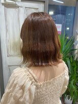 コトナ 越谷店 艶、透明感カラー|テラコッタブラウン