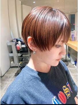 ミキ(Miki) 30代40代50代絶壁解消ひし形小顔前下がりマッシュショートボブ