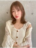 レイヤー/ネビージュ/韓国ヘア/イメチェン/縮毛矯正/中野/