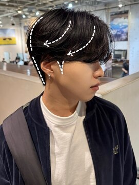 ノラ ヘアーサロン(NORA HAIR SALON) 韓国シースルーマッシュダウンパーマニュアンスパーマ