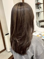 ルイ(ROUIS produced by LUCK 津田沼)&nbsp;ROUIS 津田沼 ハイライト×ベージュ