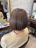 【新規】　まの限定　カット+白髪染めリタッチ（根本染め）
