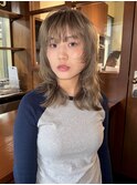 ブロンド×レイヤーミディ