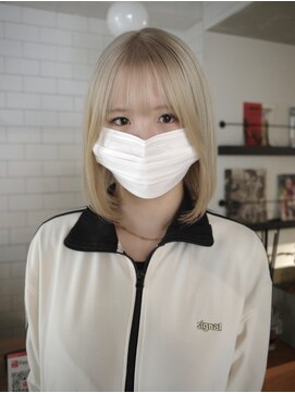 クペウヘイヴン(cope'u HAVEN) 原宿/ルーツカラー ブリーチ デザインカラー