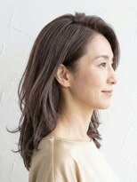 と和 巣鴨 大人上品、トップふんわり、簡単ミディアムレイヤー