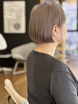 トランクサロンカッパード&nbsp;大人ぱっつんボブ/髪質改善/イルミナカラー/生コラーゲン/シリカ