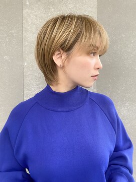 ロンド レグリーズ 立川(Lond leglise) ハンサムショート/丸みショートボブ/20代30代40代50代/顔周り