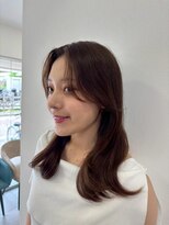 イングローブ 千葉ニュータウン中央店(Ingrove) 【小顔見え】韓国風くびれレイヤーミディ