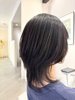 ラルーナアレックス 明石店(la luna alex)&nbsp;【地毛風ストレート】美髪矯正で叶える、大人の上質なクラゲヘア