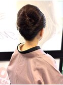 訪問着着付けヘアセット