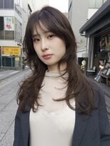 マーシィ(MARCIE)&nbsp;wolf cut × olive beige