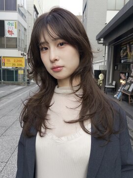 マーシィ(MARCIE) wolf cut × olive beige