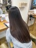【朝のストレスから解放!】カット+縮毛矯正 【津田沼】¥25000→¥20000