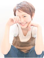 ヘアーサロン ラフリジー(Loufreasy)&nbsp;【イルミナカラー】× 大人かわいい小顔ショート♪