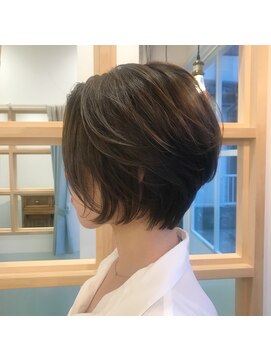 アミトヘアアンドサロン(amito hair&salon) 小顔に◎女性らしさとカッコよさを両立できるショートボブ♪