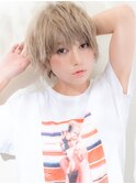 ハイブリーチ似合わせショート    担当 森 /アッシュブラウン