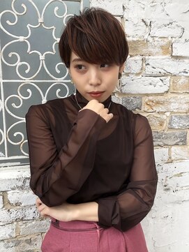 ロンド レグリーズ 立川(Lond leglise) 【山方 直也】マニッシュショート×小顔×耳かけ×大人かわいい