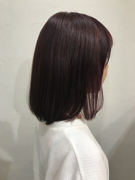 アリウス(ALIUS by posh) 【ALIUS 池袋 小川真一】ソフトインナーラズベリーボブ