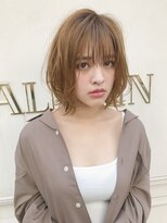 ロンドプランタン 恵比寿(Lond Printemps) 【Lond佐野】小顔愛され外ハネミディアム シースルーバング
