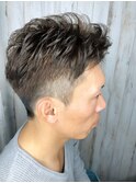 【メンズ】カット×パーマ