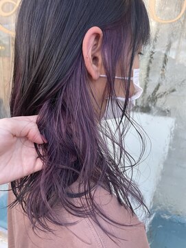 ヘアーリゾート ラウレア(Hair Resort LAULEA) ピンクラベンダーカラー