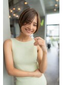 20代30代/大人かわいい/小顔ひし形/ウルフ/ミディアムレイヤー