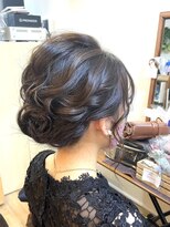 ロカット サロン(Roquat Salon)&nbsp;ロングシニヨンアレンジ【ヘアセット　立川/立川南/国分寺】