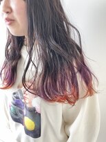 コワファースト  させぼ五番街店(COIFF1RST)&nbsp;カラフルな裾カラー☆