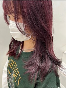 バズ(BUZZ) ブルベ夏★ヴァイオレットレッド