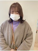 透明感たっぷりのアッシュベージュ