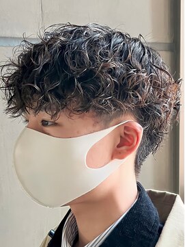 ローウェ バイ フィフス 立川メンズサロン(Louwe by fifth) ツイストスパイラルパーママッシュメンズパーマ波巻きパーマ