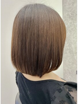 プレジールバイラファブリック(PLAISIR by LA FABRIQUE) PLAISIR/佐々木　髪質改善ストレート×内巻きボブ　草加