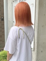 ジョージ(Jo-Ji)&nbsp;外ハネボブ アプリコットオレンジ アプリコットベージュ