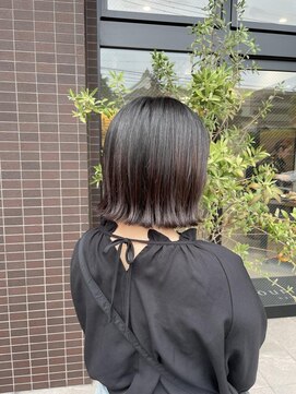 スーリール 西新店(Sourire) ♪パツッとボブ♪