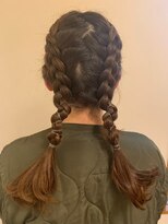 ココナ ヘア メゾンプリュス(cocona hair maison+)&nbsp;タイト三つ編み