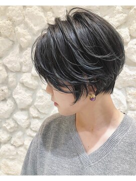 モアナバイヘッドライト 浦添店(Moana by HEADLIGHT) Moana【浦添】#ショート#ハイライトカラー  #20代30代40代50代