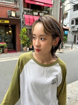 ノーイェス(NOYES) 耳かけスッキリショートウルフ