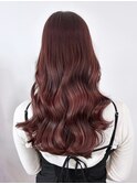 ピンクヘアー秋色ピンクグレープフルーツ_ba501311