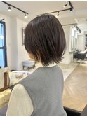 切りっぱなしボブミニボブパーマくびれボブ外ハネボブブリーチ