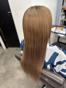 プルエクステのお店ネクスト(NEXT) #プルエクステ#ベージュ#ハイトーン