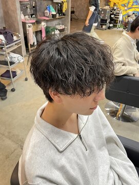 カーニー 上野(kearny) 波巻きスパイラルパーマ/マッシュ/王道パーマ