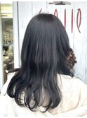 ツヤ感◎ブルーブラック