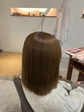 エフフォーユアヘアー 北方店(F for your hair) 髪質改善ストレート×ボブ