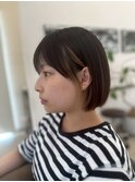 ショートカット/顔周りレイヤーカット/ショートボブ/ボブヘア