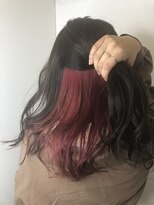 ノエルデイズ(NOEL_DAYS) かわいいピンクのインナーカラー